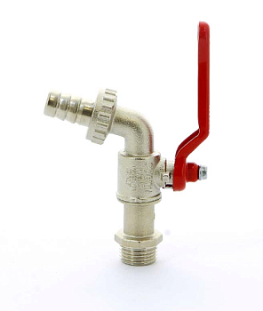 Кран водоразборный со штуцером Ду 1/2"  ITAP 166